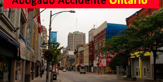 Abogado accidente Ontario