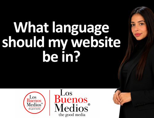 What language should my website be in?